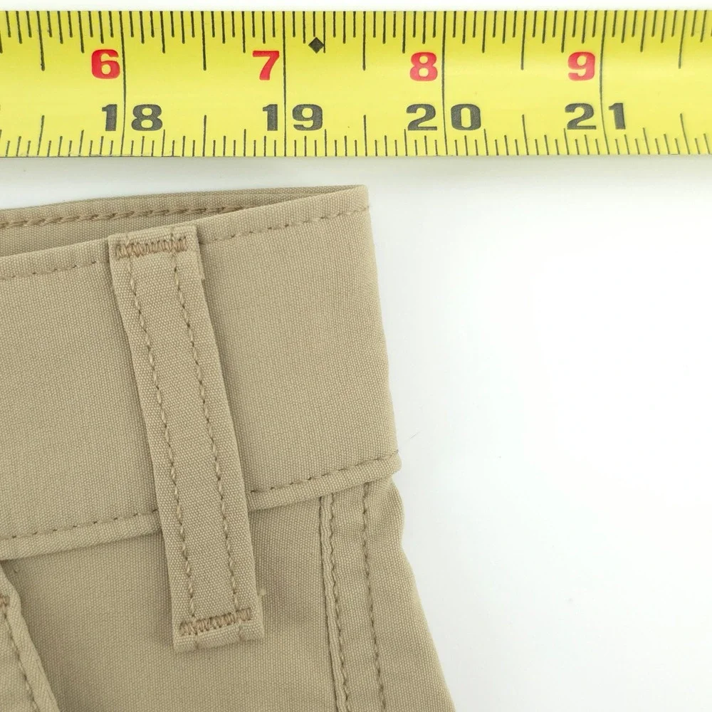 Eddie Bauer Mens Pants Travex 38x30‎ Tan Khaki Stretch Hiking Outdoor Travel